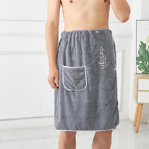 Men's sauna towel hotsell wrap