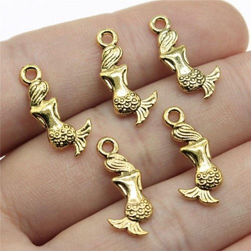 Mermaid charms for jewelry making online