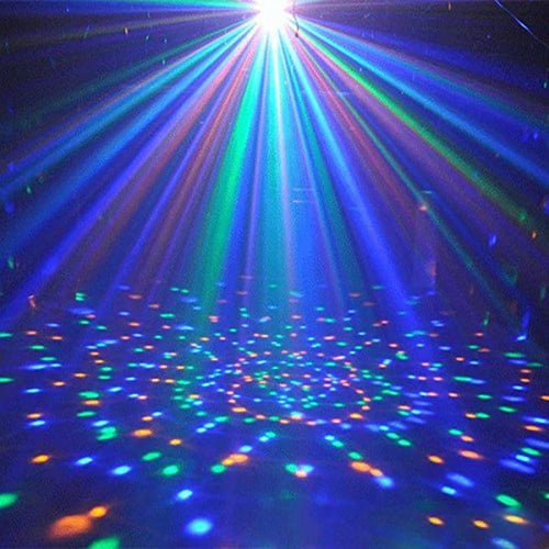 Flashing disco lights top