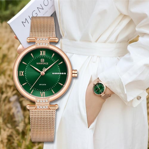 Naviforce female watch sales