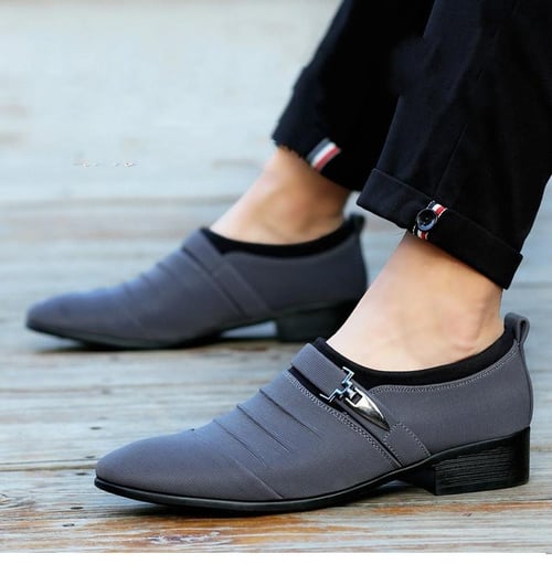Formal canvas clearance shoes