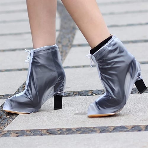 Joy choose Slingback Rainy Day Shoe Cover High Heels Waterproof