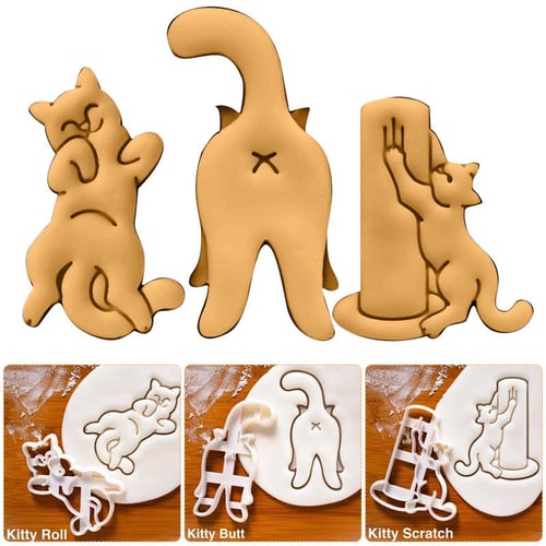 Cat cookie mold deals