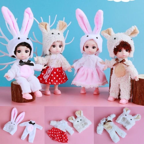 Cloth rabbit dolls hotsell
