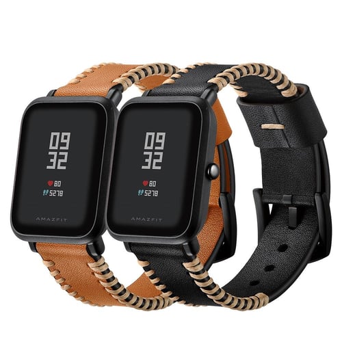 Xiaomi amazfit bip leather strap new arrivals