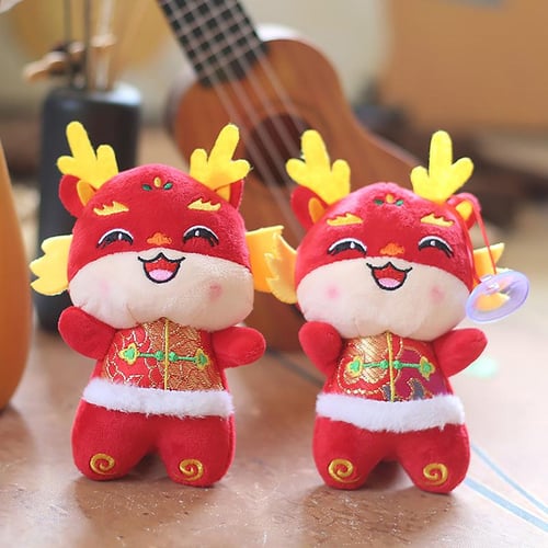 Plush dragon hot sale keychain