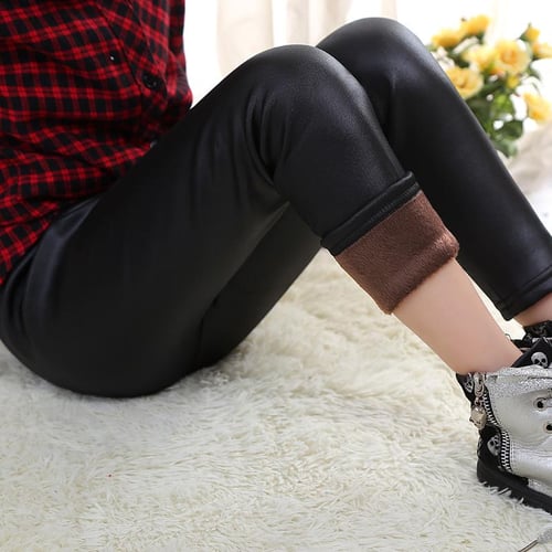 Infant 2025 leather leggings