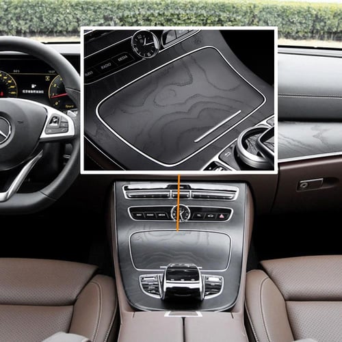 Car Center Console Cup Holder Box Outer Frame Cover Trim For