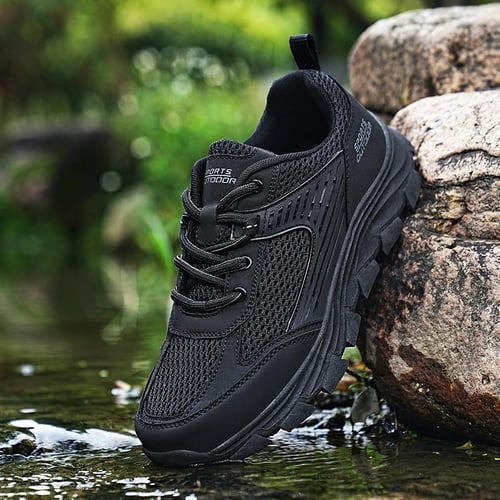 Large size on sale running shoes