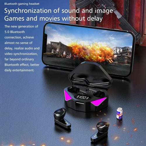 TWS True Wireless Bluetooth Gaming Headset Low Latency Music Touch