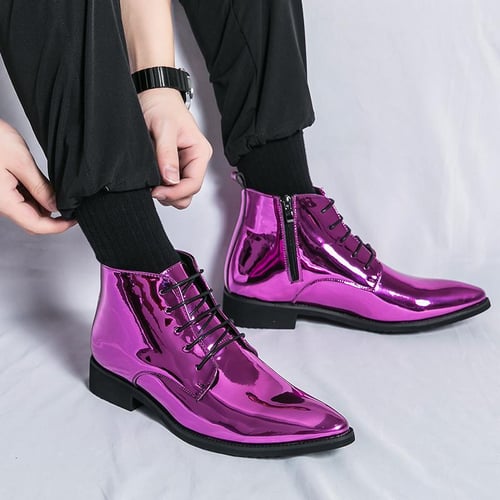Wingtip motorcycle boots on sale