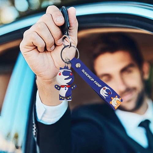 Cute key store ring holder