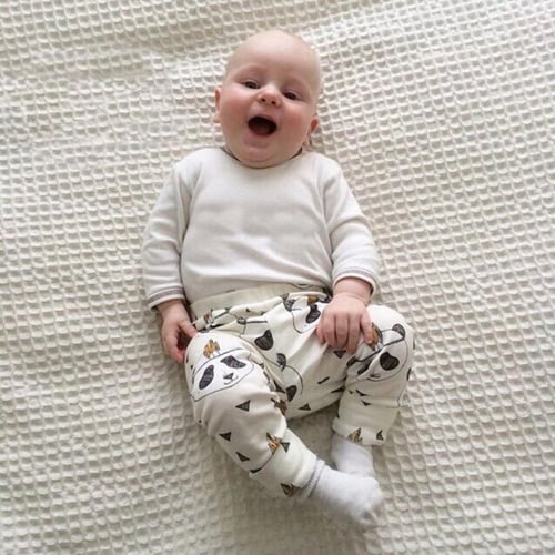 Four Seasons Children Anti mosquito Pants Soft Thin Harem Pants