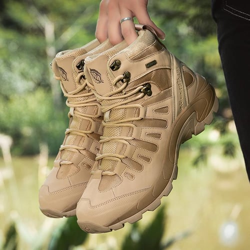 Mesh combat boots sale