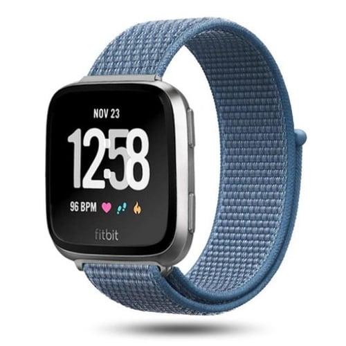 Nylon Strap for Fitbit Versa Lite Versa2 Band Smart Watch