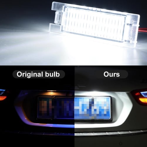Zafira b shop number plate bulb