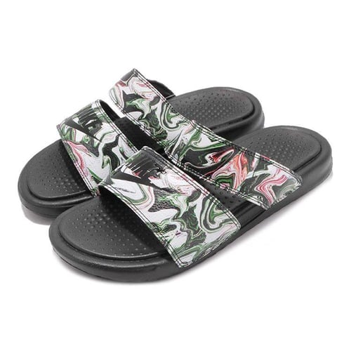 Nike benassi duo pink hot sale