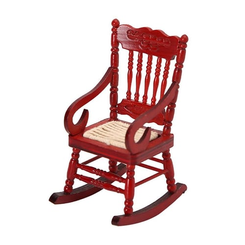 Wooden doll rocking best sale chair