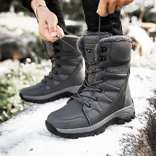 Waterproof winter ankle boots on sale
