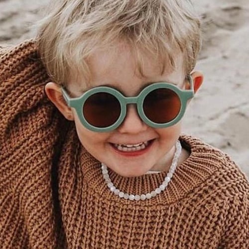 Round baby glasses sales
