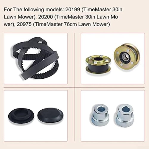 Toro timemaster hot sale belt kit