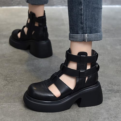 Thick sales sole heels