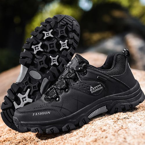 Black non slip boots clearance