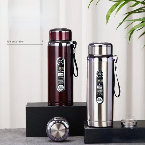 Large Capacity Thermos Cup 600ml 800ml 1000ml Vacuum Flasks