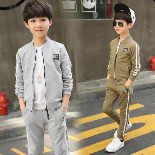 New Spring 4 12 Years Boys Clothing Sets Teenagers Baby Boys