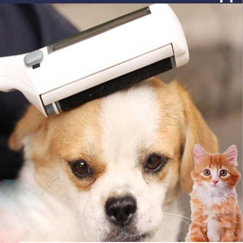 1Pcs Pet Hair Remover Cleaning Brush Dog And Cat Hair