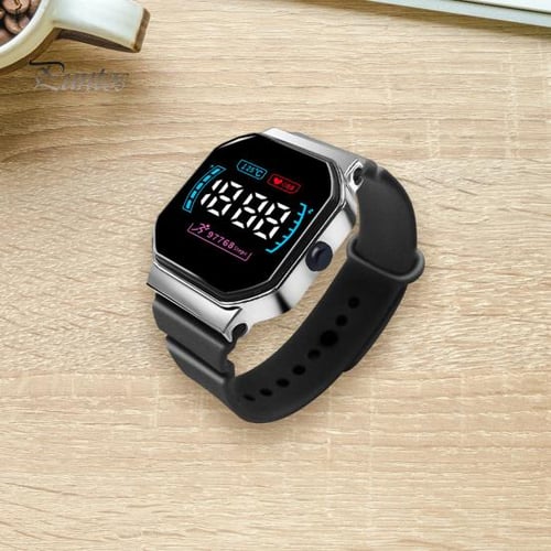 Digital Sports LED Watch with Large Dial Clear Bold Font Display Accurate Timepiece Comfortable Wristwatch buy Digital Sports LED Watch with Large