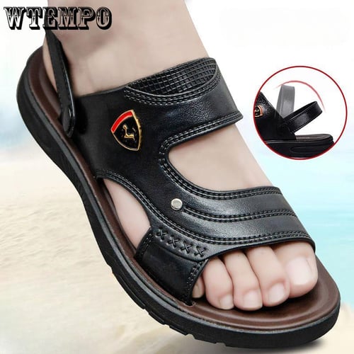 Waterproof slip on sandals top