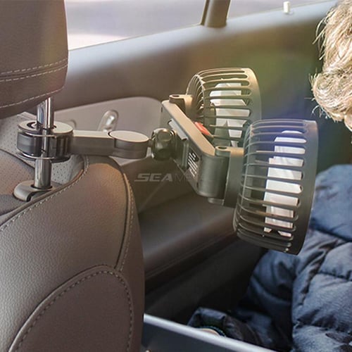 Car seat store back cooler