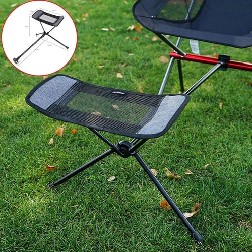 Camping chair with leg 2024 rest