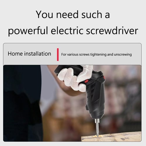 Electric drill sales screwdriver set