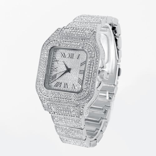 Mens hip hop watches hotsell