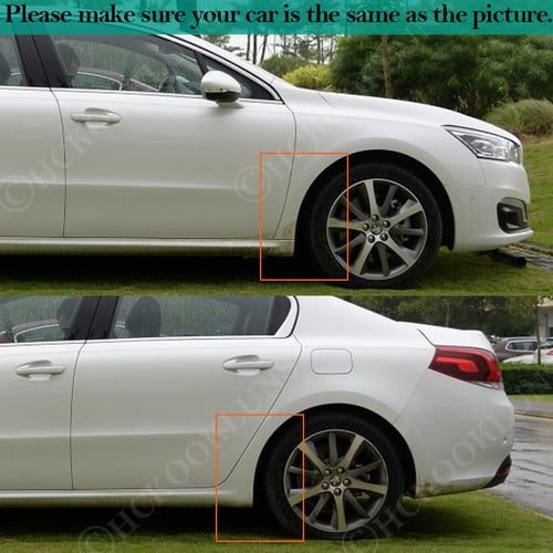 Peugeot 508 mud flaps deals
