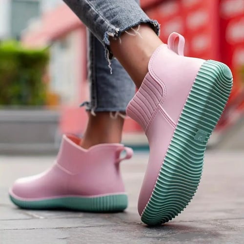 Womens non slip rain online boots