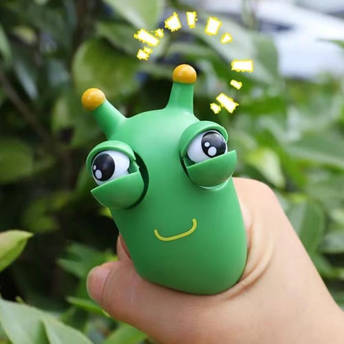1pc Green Worm Squishy Squeeze Toy Washable Finger Exercise Toys Stress Reliever Toy buy 1pc Green Worm Squishy Squeeze Toy Washable Finger Exercise