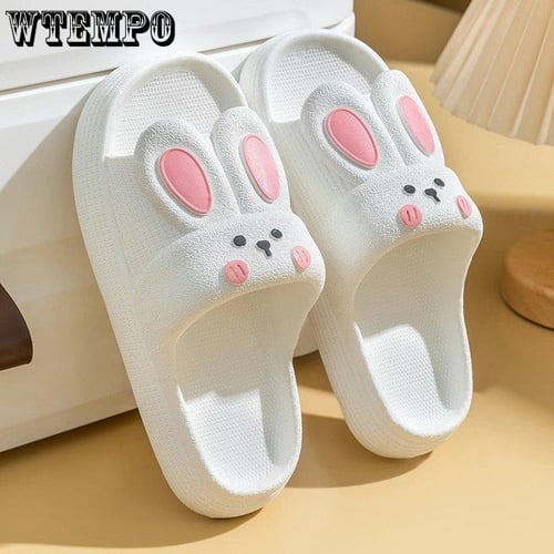 Slippers Female Summer Outer Wear Cartoon Cute Rabbit Slippers