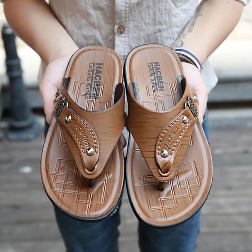 Mens large size slippers store