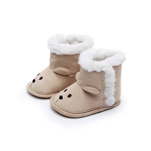 Winter New Thick Warm Cute Cartoon Animal Baby Boots Baby Winter