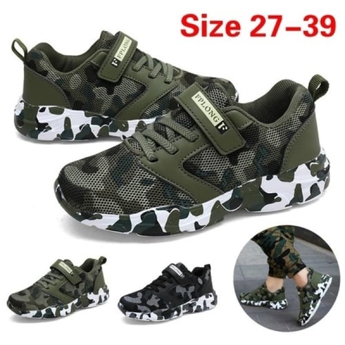 Camouflage shoes for store kids