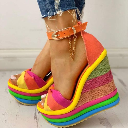 Extreme platform wedges top