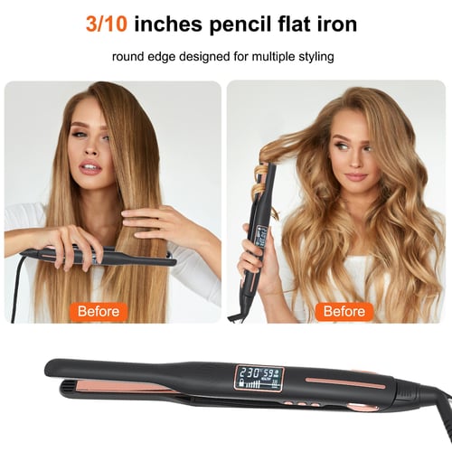 Straightener for men's short cheap hair