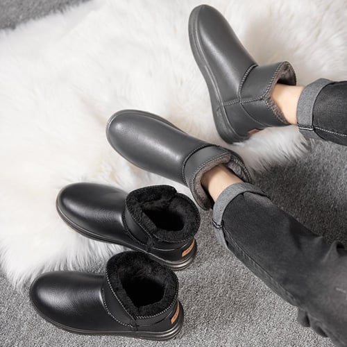 Flat winter ankle boots top