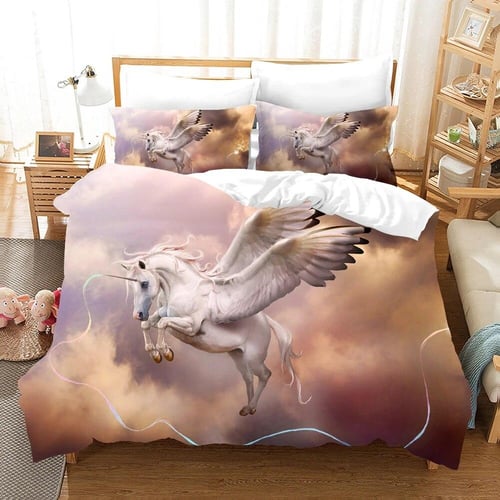 Unicorn duvet cover twin best sale