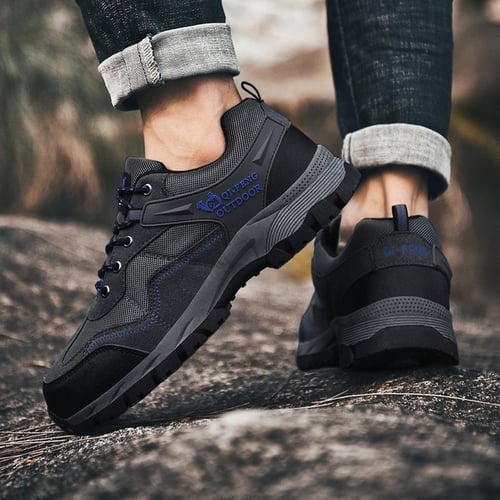 Men s Outdoor Breathable Hiking Shoes Lightweight Trekking Shoes
