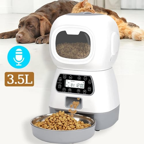 Dog feeding robot top