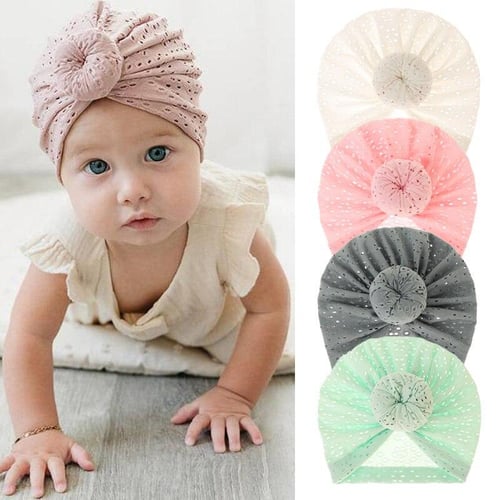 Turban beanie cheap baby